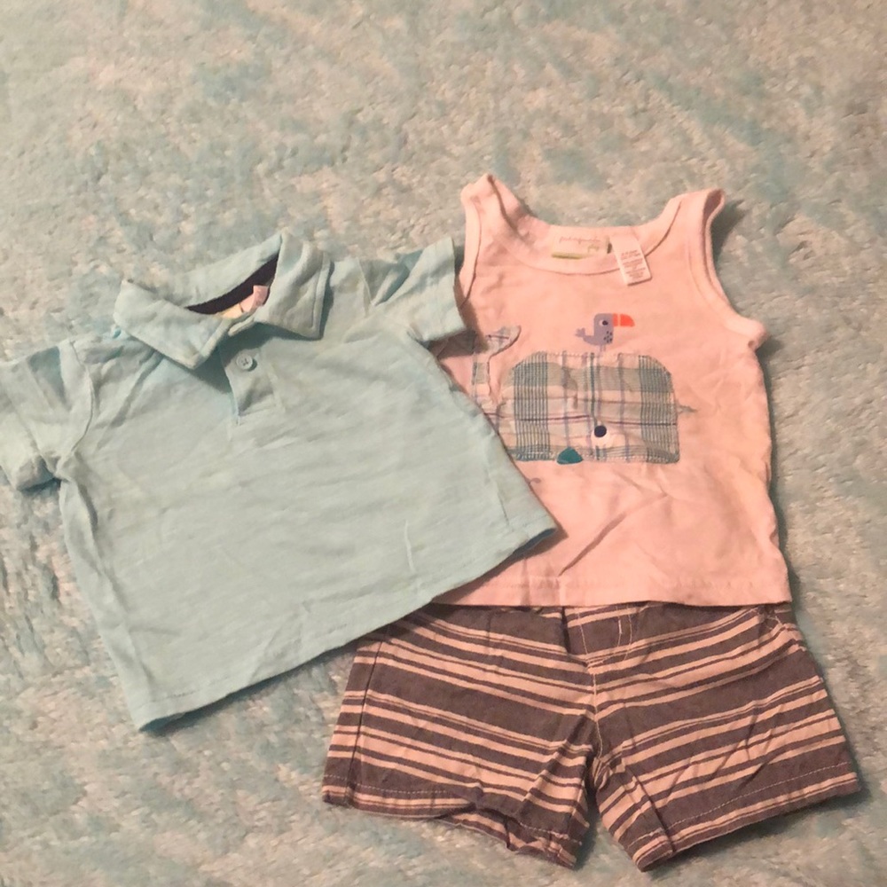 Boys short set